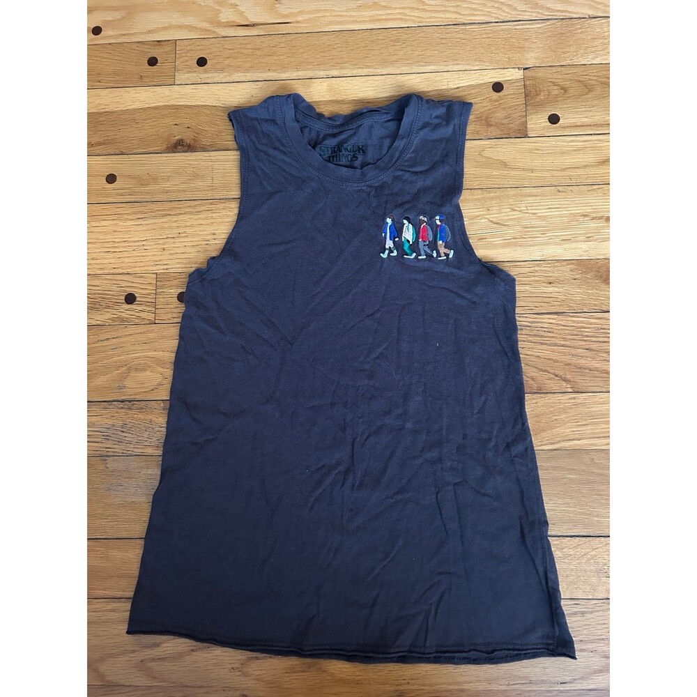 Women’s Stranger Things Tank Top – black – Size Small